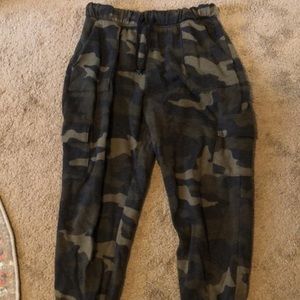 Victoria secret camo sweat pants